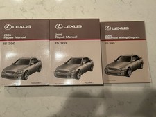 2005 Lexus IS300 Factory Repair Manual And Electrical Wiring Diagram  Manual
