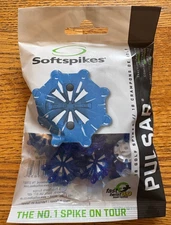 Softspikes Pulsar Fast Twist 3.0 Golf Shoe Cleats # 23008 Blue / White