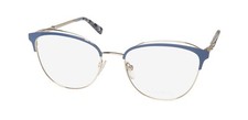 NEW ESCADA VESB24S EYEWEAR WOMENS CAT EYE BLUE 0594 54-18-140 METAL  PLASTIC