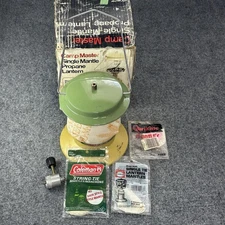 Vintage AFC Camp Master Propane Outdoor Camping Lantern Single Mantle - NOS! NOB