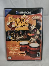 Donkey Konga (Nintendo GameCube, 2004) No Manual - Guaranteed - Tested