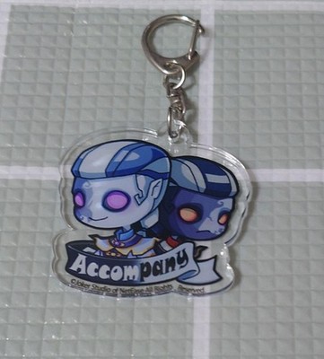 Identity V Seven-Eleven Acrylic Keychain Black and White