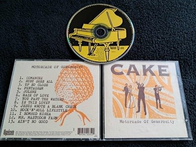 CAKE Motorcade of Generosity cd USA pressing 1994 13 tracks