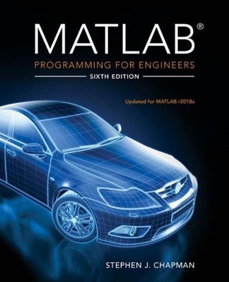 MATLAB Programming for Engineers by Stephen Chapman (English) Paperback Book
