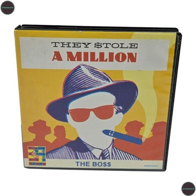 They stole a million Commodore 64 C64 Spiel Plastic Box OVP Ariolasoft 1986
