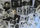 Photograph Photo Vintage Lot People 1940s 50s Earlier