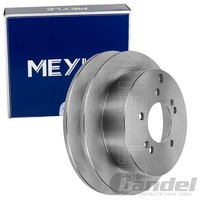 2X Meyle Bremsscheiben 284Mm Hinten Passend FÜR Hyundai IX35 Santa Trajet