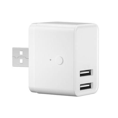 Tuya Smart USB-Adapterschalter 5V Mini 2 USB-Netzteil Smart Life Control fü3821