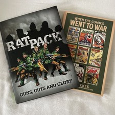 Rat Pack Guns Guts & Glory Collection From Battle Picture Weekly + War Comics Bk