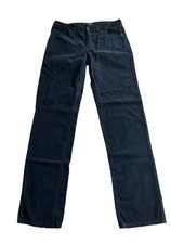Polo Ralph Lauren Pants Youth 16 Navy Blue Corduroy Classic Straight 100 cotton