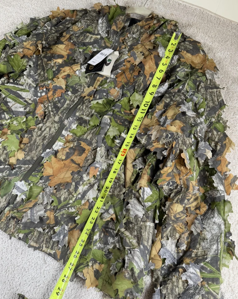 RedHead 3D Evolution Leafy Camo Suit L/XL Mossy Oak Obsession Jacket Pants Hat - Image 3 of 4