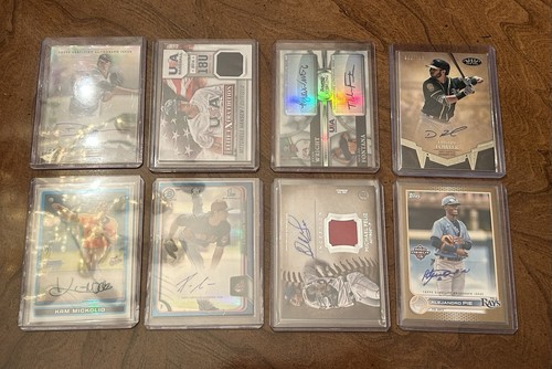Baseball Auto And Patch Card Lot