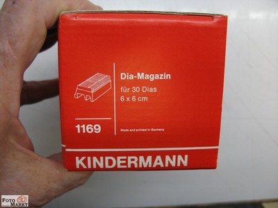 Kindermann / Rollei Diamagazin Mittelformat 6x6 für 30 Dias Dia-Magazin (1169)