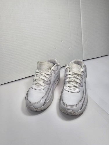 Nike Air Max 90 LTR (PS) Niños Pequeños Blanco Metálico Plateado CD6867-100 Talla 12 C - Imagen 4 de 12
