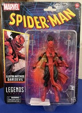 Marvel Legends Retro Series Spider-Man ELEKTRA NATCHIOS DAREDEVIL Hasbro 2023