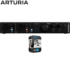 Arturia MiniFuse 4 4x Input USB-C MIDI Audio Interface with 26 Month Protection