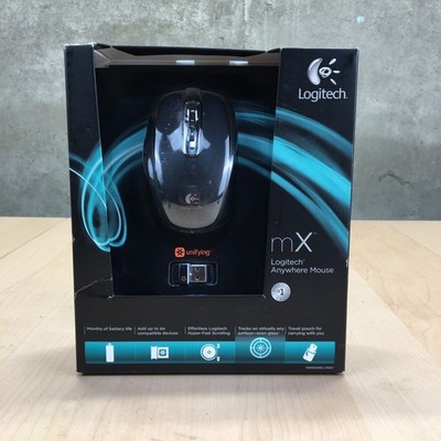 Logitech Anywhere MX Wireless Mouse Black (9100008722) USB Compact
