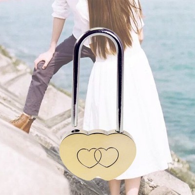  40mm Concentric Lock Tourist Scenic Area Wish Lock und Heart Lock
