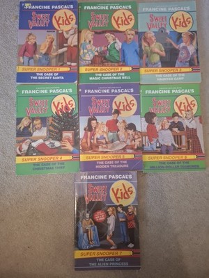 Sweet Valley Kids Super Snoopers Complete 1-7 By Francine Pascal