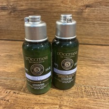 L'OCCITANE - 5 ESSENTIAL OILS - SHAMPOO and CONDITIONER TRAVEL SIZE 1.1OZ/Each