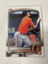 Nate George RC 2025 Bowman Draft #BD113 Orioles Prospect