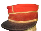 orig French WW1 kepi lieutenant-doctor kappi capello visor cap helmet 胄 1GM 1WK