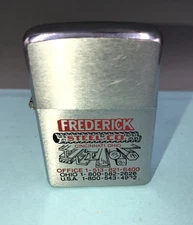 Vintage Zippo Lighter Fredrick Steel Co. Cincinnati Ohio