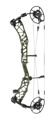 Arc à Poulies Elite Archery EON – 70 Lbs, Carbone, Droitier, Vert (neuf)