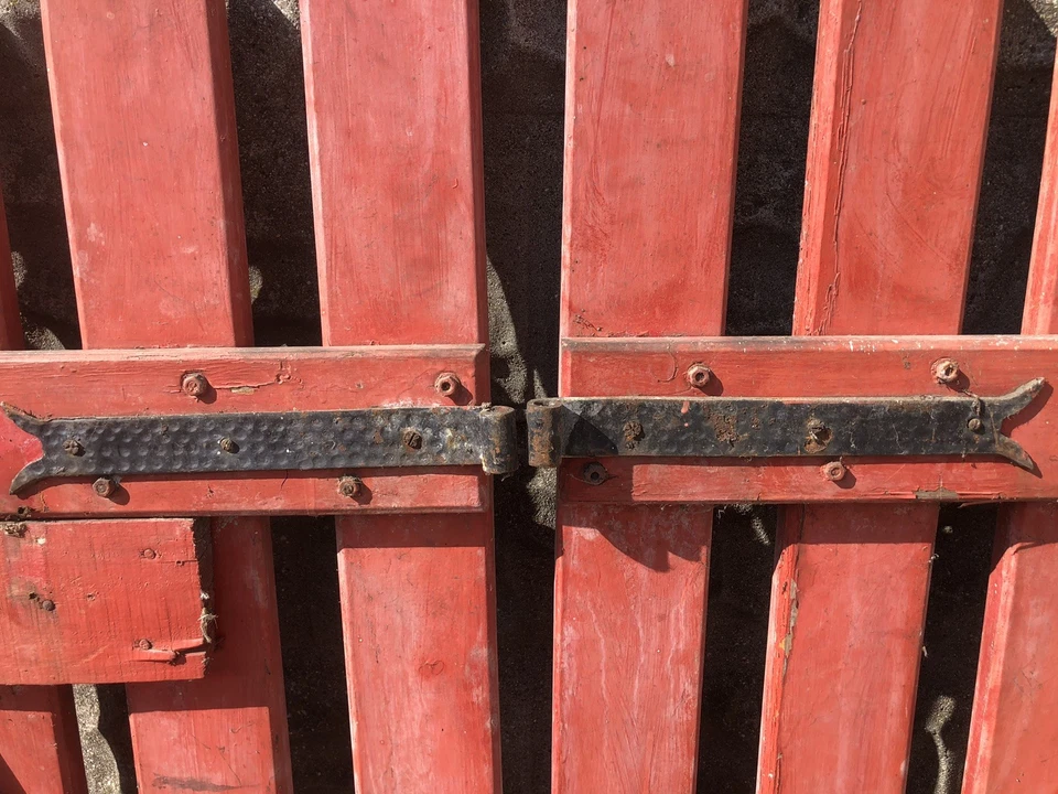 Cancelletto Pedonale In Legno A Due Ante - Immagine 3 di 4