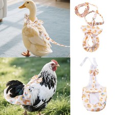 Diaper Pet Traction Rope Pet Clothing Chicken Duck Adjustable Pet Supplies Cute  