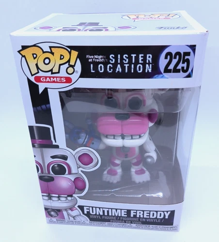Funko Pop! Vinyl: Five Nights at Freddy's-Funtime Freddy #225 -slight box damage