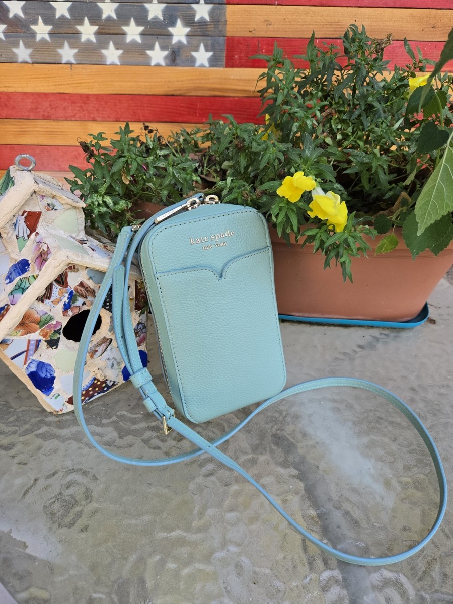 Kate Spade New York Zeezee North South Leather Phone Crossbody Bag