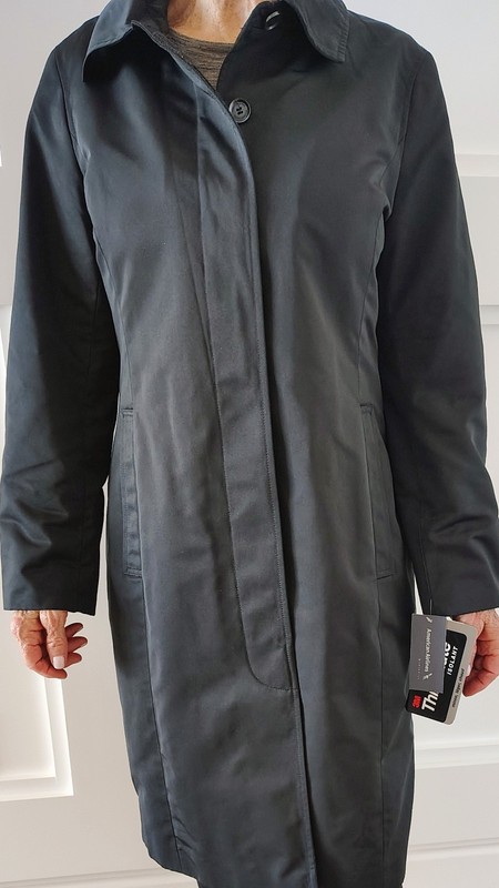 Official American Airlines Women's All-Weather Coat - Size 2 Petite (2P) Winter