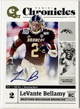 2020 Panini Chronicles Draft Picks Signatures Gold LeVante Bellamy #5 RC Auto
