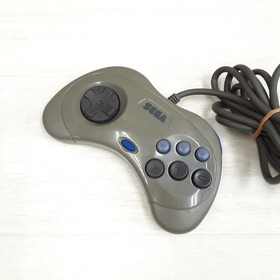 Sega Saturn Console with 5 games Virtua Stick & Virtua Gun controller Japan Gray