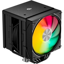 CPU Cooler Air, Dual Tower ARGB CPU Cooler with 120mm PWM Fan, 6 Heat Pipes C...