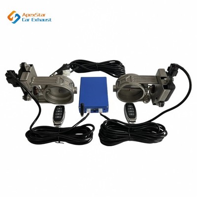 2.36 in Exhaust Valve Kit with Wireless Remote Controller and Dual Actuator