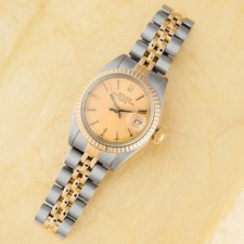 Rolex Lady-Datejust 26 6917, Steel & Gold, Champagne Dial, Jubilee Bracelet, ...