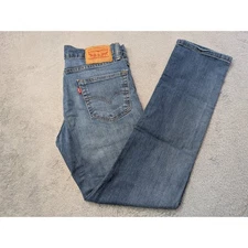 Levi Strauss 511 Mens W29 L30 Slim Fit Blue Denim Jeans Casual Cool