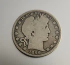 1909 O Barber Silver Half Dollar Circulated/Ungraded Free Shipping