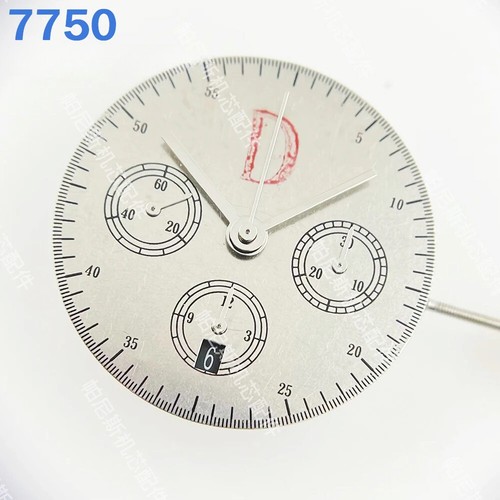 Automatic Chronograph Watch Movement Subdials with Day/Date Replace Mechanism - Picture 20 of 27