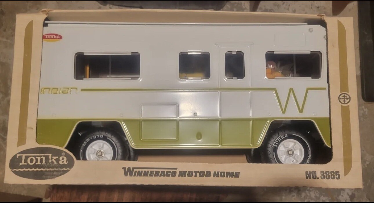 Tonka Winnebago RV Motorhome Camper, 1970's, Vintage, BRAND NEW