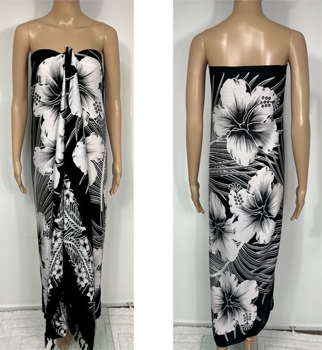 LADIES SARONG TIE UP FRINGE Br3 Tie Front Beach Wrap dress - Picture 7 of 7