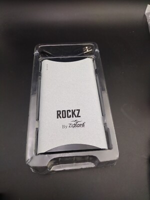 Rockz 7000mAh External Power Bank Dual USB Port - Gray/Black