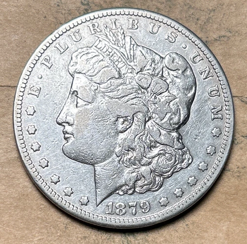 1879-CC Morgan Dollar Very Fine VF