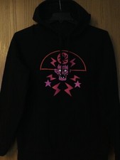 Gorillaz - Black Hoodie/2 Sided/Pullover/Pockets/Drawstring/No Tag/Graphic