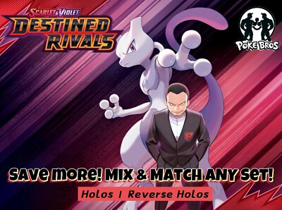 Destined Rivals Singles SV10: Holos & Reverse Holos   Pick Your Card