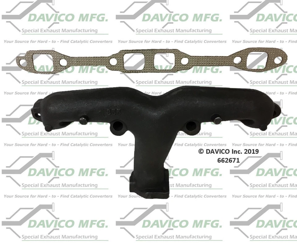 Exhaust Manifold Fits 1975 1976 1977 1978 Dodge W300 7.2L V8 GAS OHV Foto 4 de 4