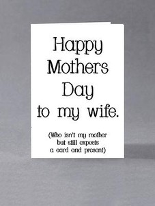 happy mothers day to my wife