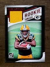 MARQUEZ VALDES-SCANTLING Panini RARE YELLOW PANTS Patch RED FOIL Rookie Threads